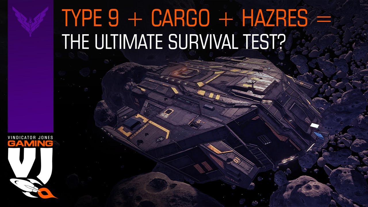 Ultimate Type 9 Survival Test - Carrying Cargo in a Hazres