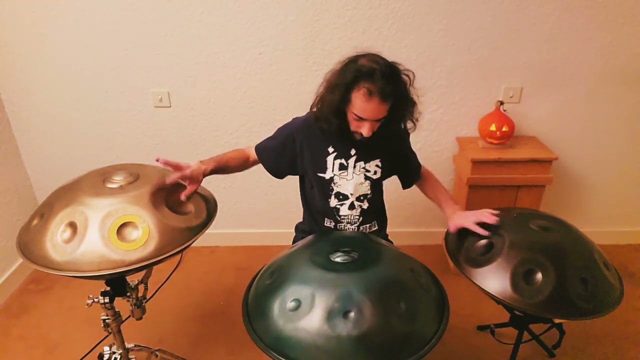 A Magical World 🎃 - handpan music