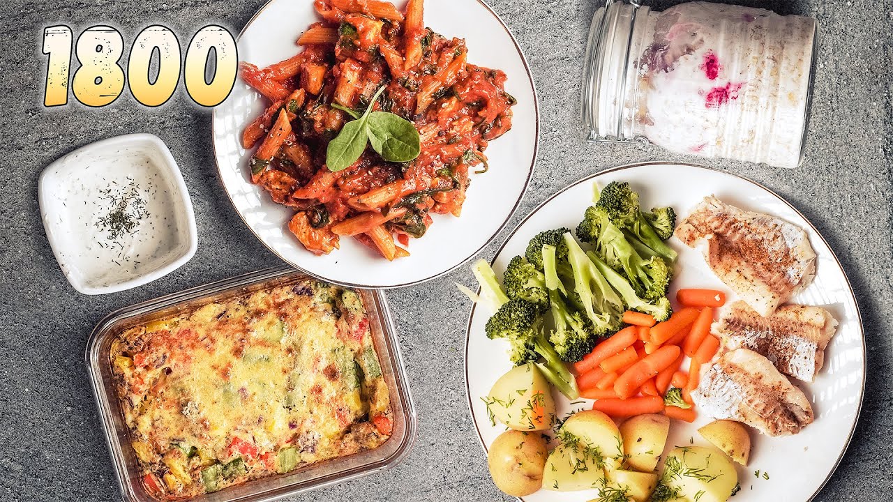 Dzień jedzenia 1800 kcal - LEPIEJ niż catering dietetyczny?