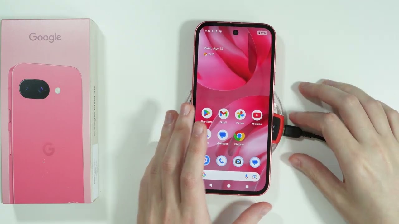 Поддерживает ли Google Pixel 9a беспроводную зарядку?