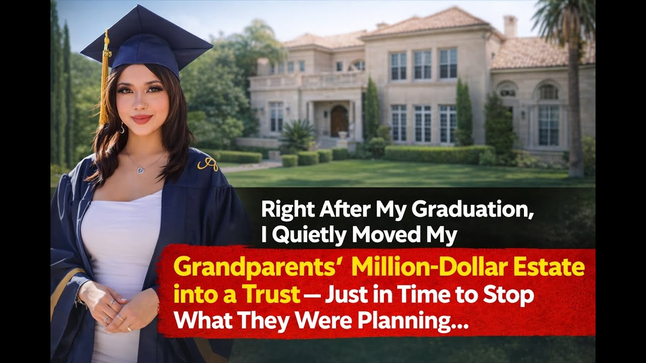 “Right After My Graduation, I Quietly Moved My Grandparents’ Million-Dollar Estate into a ”