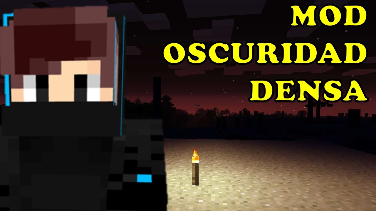 INTENSE DARKNESS MOD - Hardcore Darkness Mod - MineCraft 1.12.2