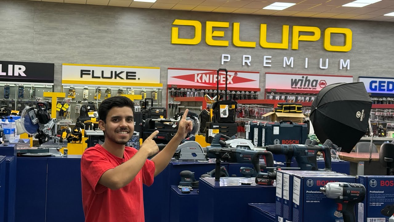 Ferramentas Profissionais na Delupo Premium ⚡ Fluke, Knipex e Muito Mais!✅  @SALADEFERRAMENTAS 