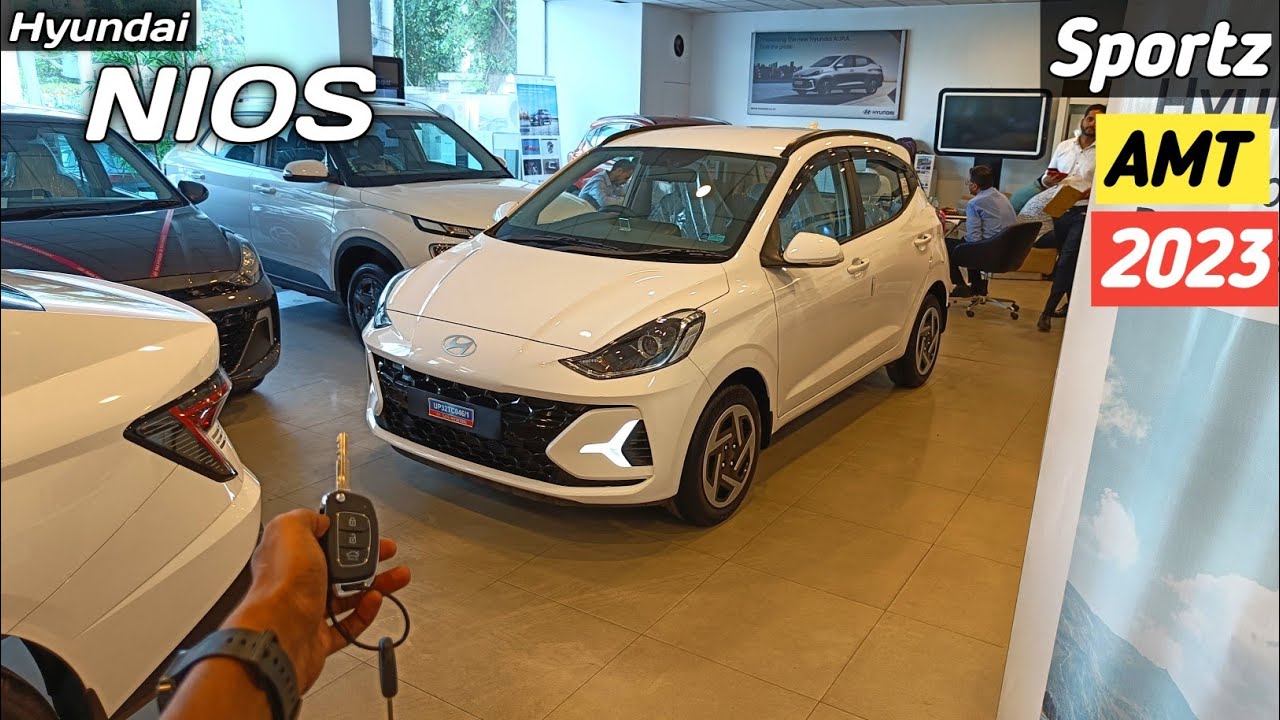 Hyundai Grand i10 Nios Sportz AMT 2023 ❣️| मात्र ₹ 7.21 लाख में Features Loaded Hatchback कार 😍|