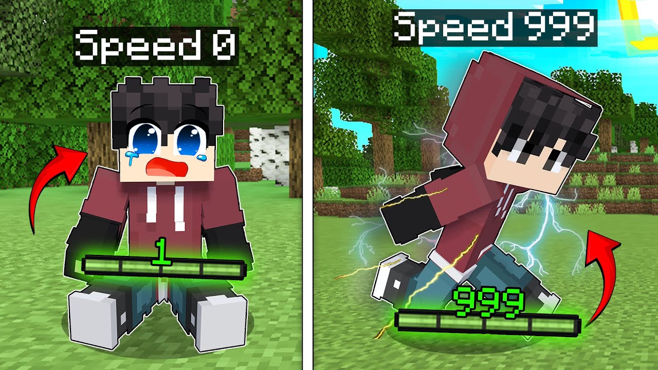 Minecraft But XP = Speed (Tagalog)