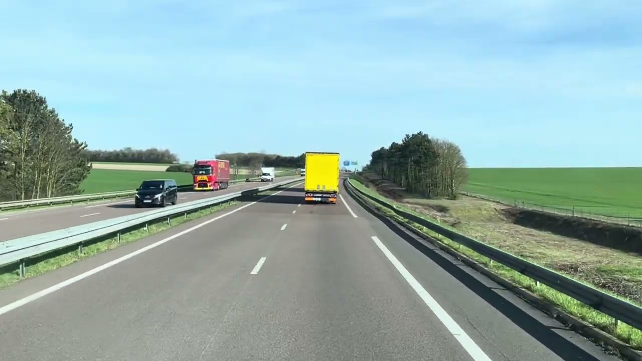 Station Reims Champagne Sud,A4,N44,N4,Total Saint Dizier le 17mars 2026 en Camion 