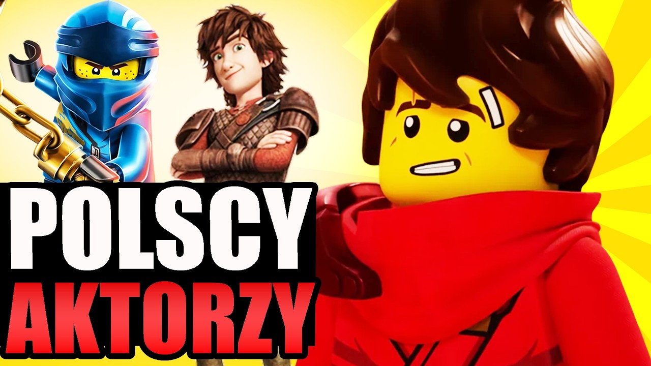 POLSCY AKTORZY NINJAGO POWSTANIE SMOKÓW
