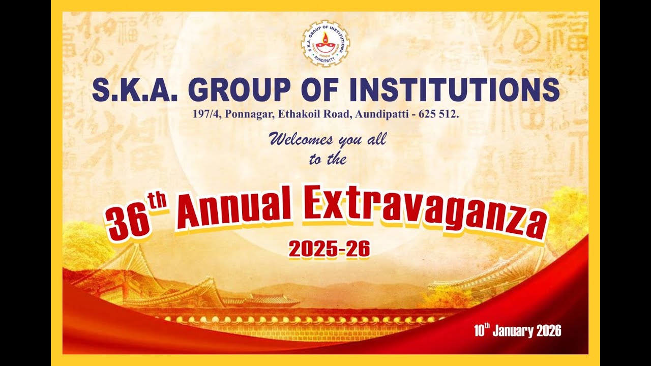 36th Annual Extravaganza - Intro