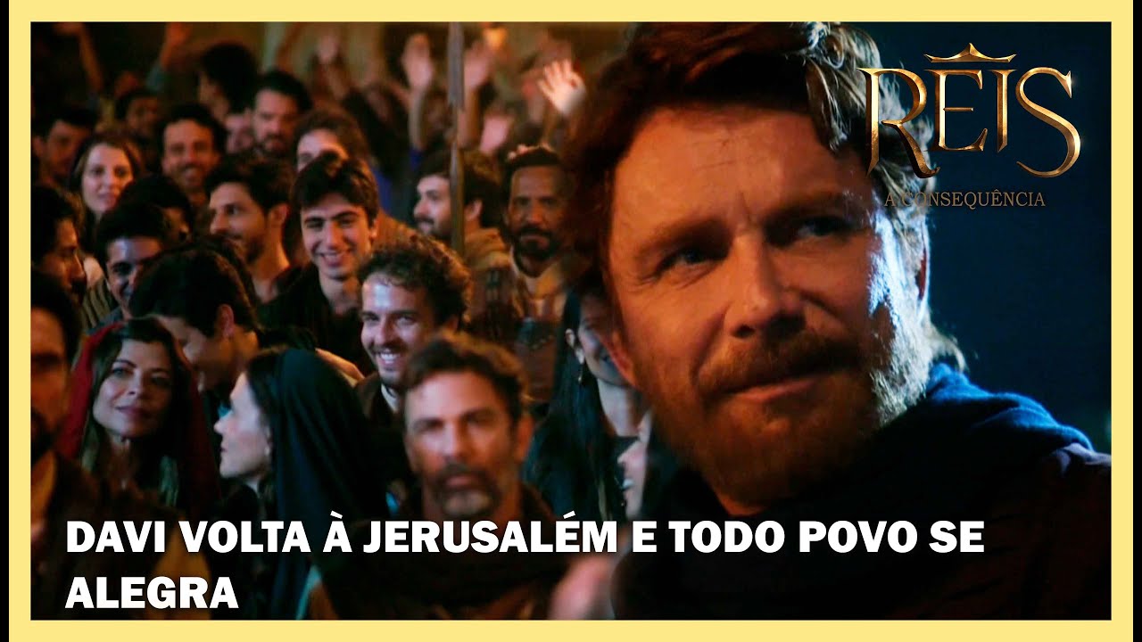 Davi volta à Jerusalém e todo povo se alegra | NOVELA REIS