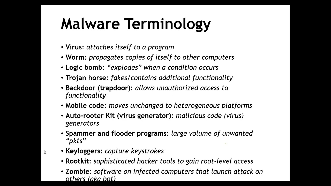 Chapter 8 - Malicious Software and Malware analysis