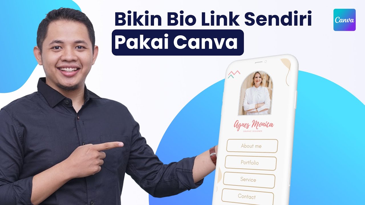 Tutorial Membuat Template Bio Link Di Canva Dalam 10 Menit
