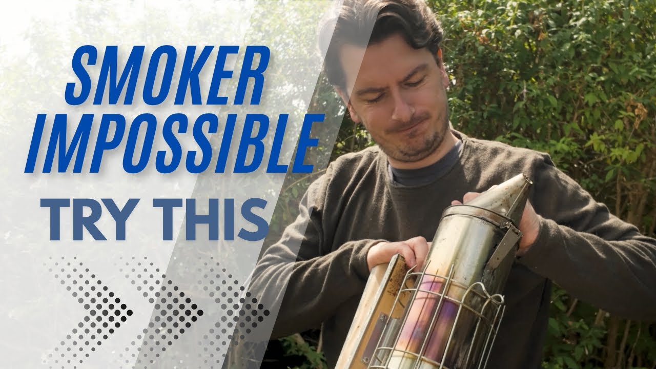 Bee smoker lid stuck? Open without damage! Cleaning smokers made simple.