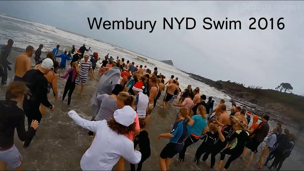 Wembury New Years Day Swim 2016 - Shekinah Mission