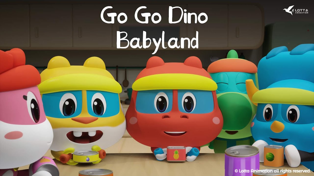 🔶 Learn Shape w/ GoGo Dino Babyland | E01-10 | Nursery Rhymes | Education for Kids | Shape Challenge