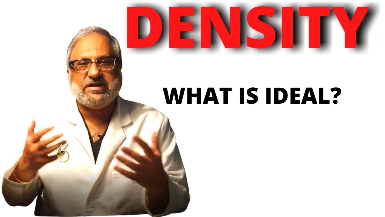 What is the Ideal Density for a Hair Transplantation? | Darling Buds Clinic
