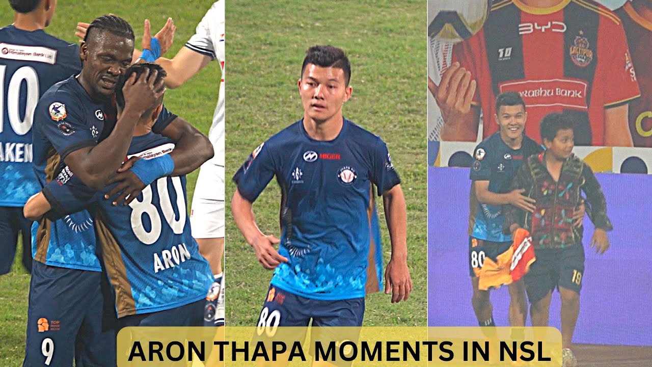Aron Thapa moments in Nepal Super League Season 3
