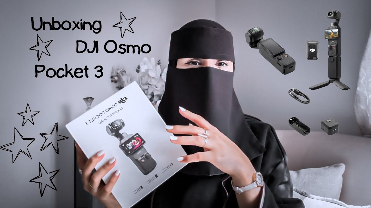 واخيراً اشتريت كاميرا احلامي💓 | Unboxing DJI Osmo Pocket 3 📷