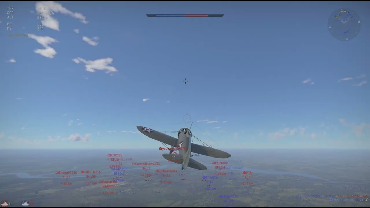 Playing  War Thunder