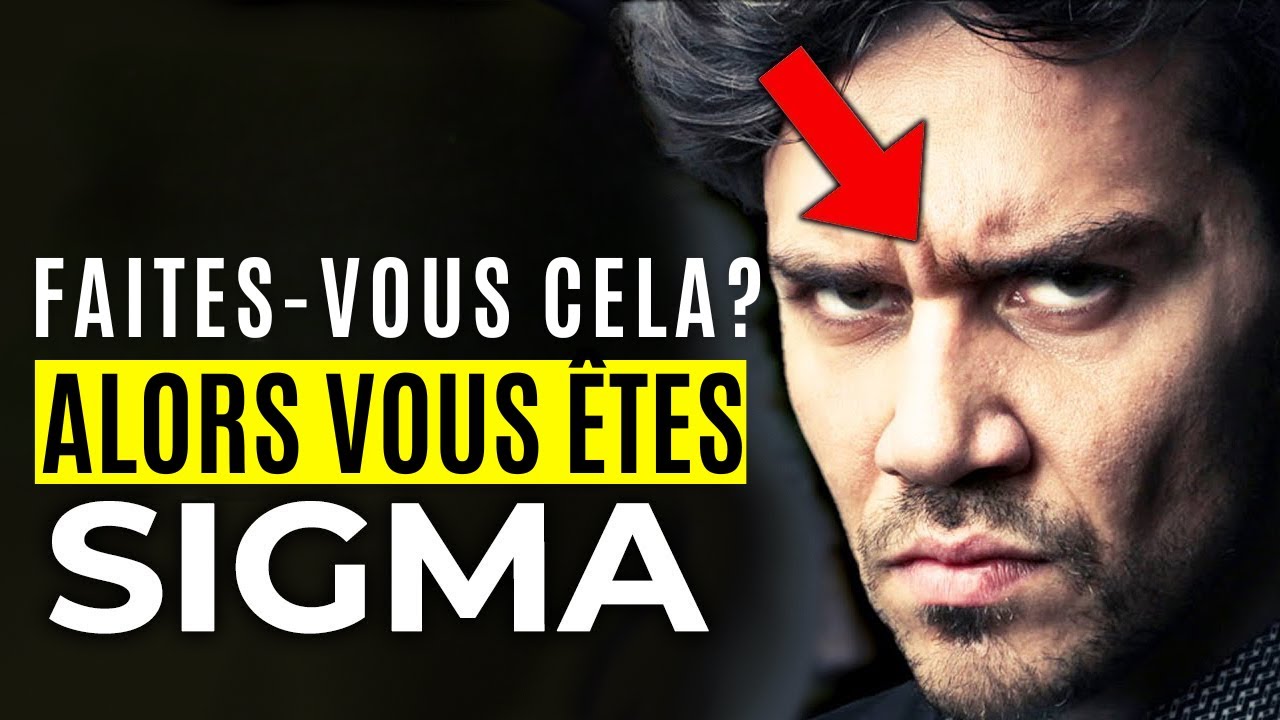 12 Choses ÉTRANGES que SEULS LES HOMMES SIGMA FAISENT (0,0001% Des Hommes) | Sigma Male