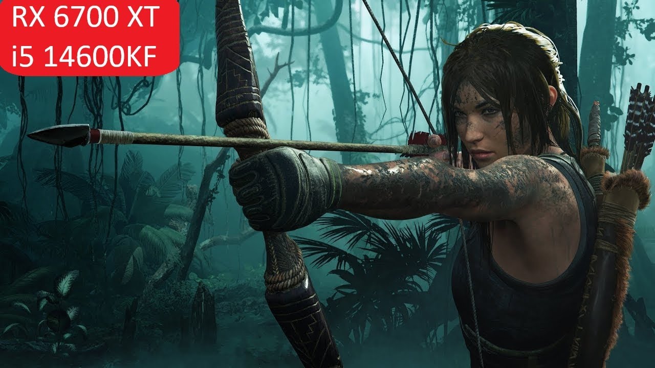 Shadow of the Tomb Raider - rx 6700 xt + i5 14600kf 1080p max settings smaax4