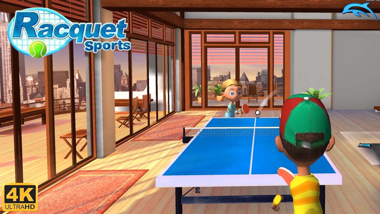 Racquet Sports - Wii Gameplay 4k 2160p (DOLPHIN)