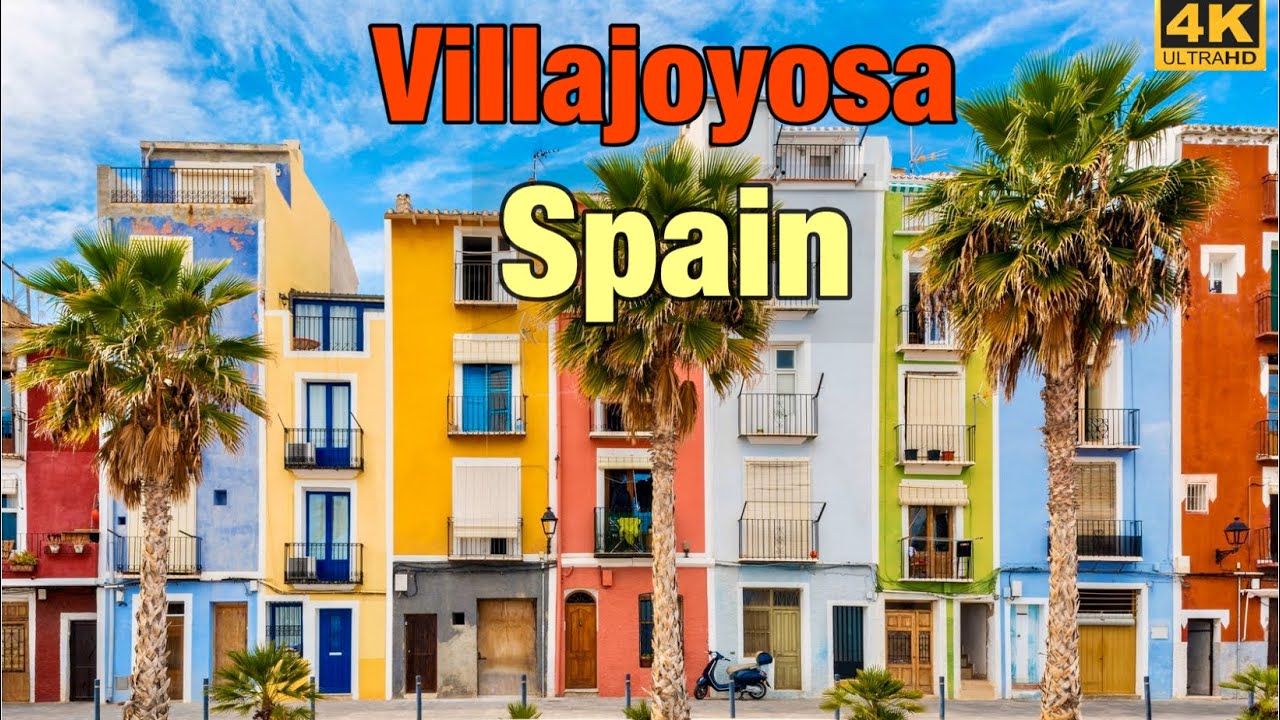 Probably the Most Colorful Town in Spain Villajoyosa 🇪🇸