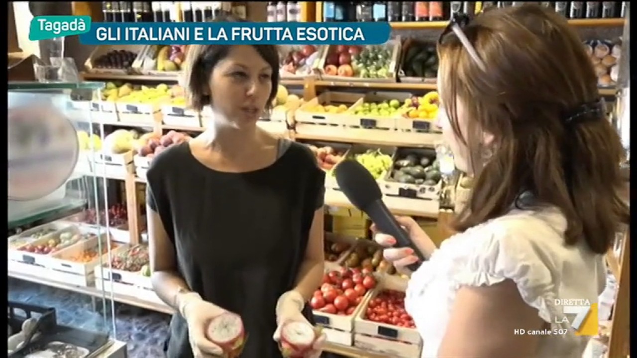 Gli italiani e la frutta esotica