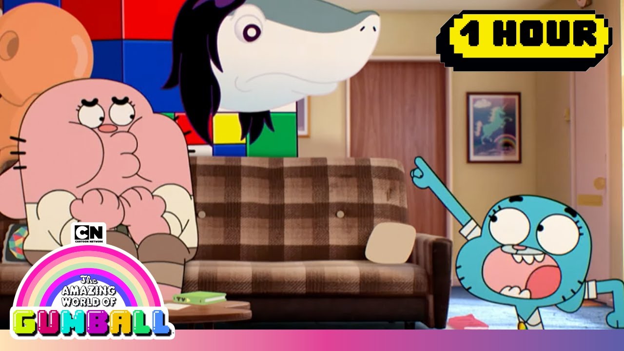 Criminal Breaks Into Gumball's House | 1 Hour of MAD Gumball Scenes | Cartoon Network