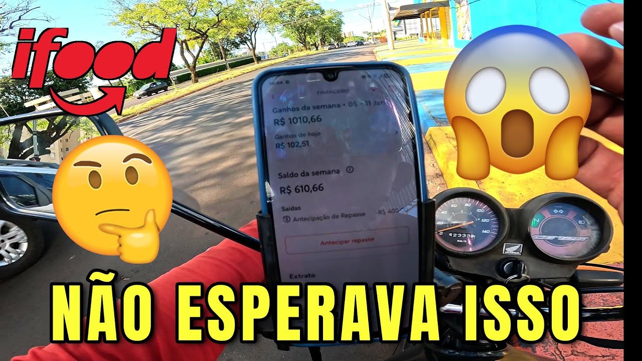 entregador ifood JANEIRO ESTÁ DIFERENTE NAS ENTREGAS | O CURIOSO MANEIRAS