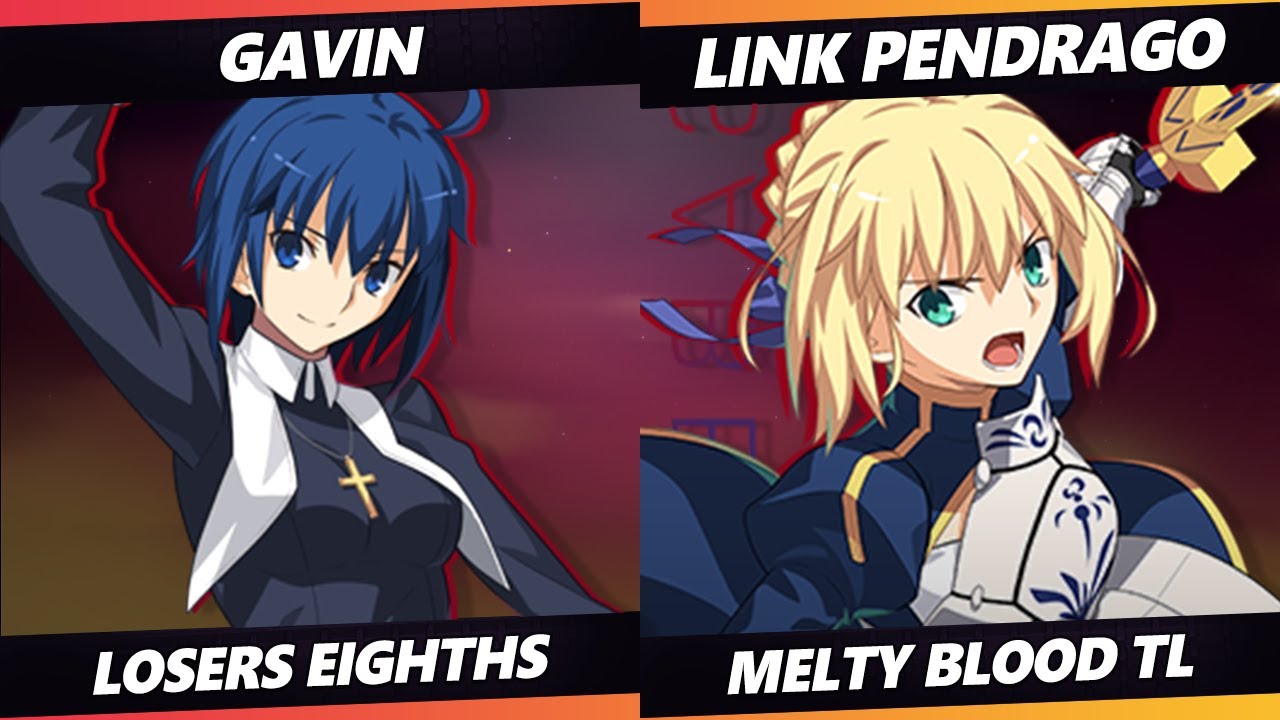 Glitch Infinite Top 8 - Gavin (Ciel) Vs. Link Pendrago (Saber) Melty Blood: Type Lumina