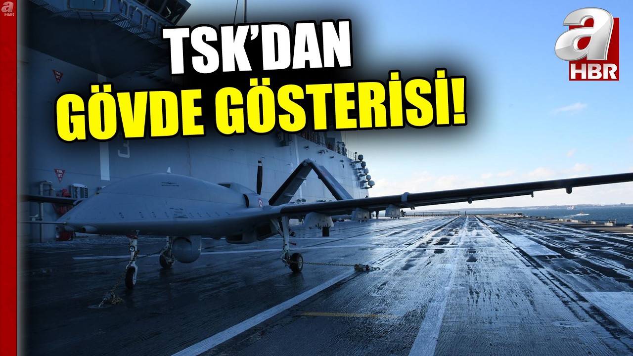 Türkiye'den NATO Tatbikatında Gövde Gösterisi! | A Haber