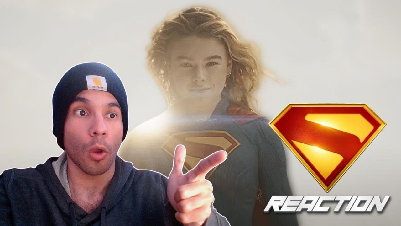 Supergirl Official Teaser Trailer REACTION