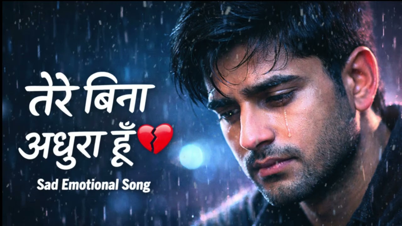 तेरे बिना अधूरा हूँ 💔 | Sad Emotional Song | Heart Touching Lyrics