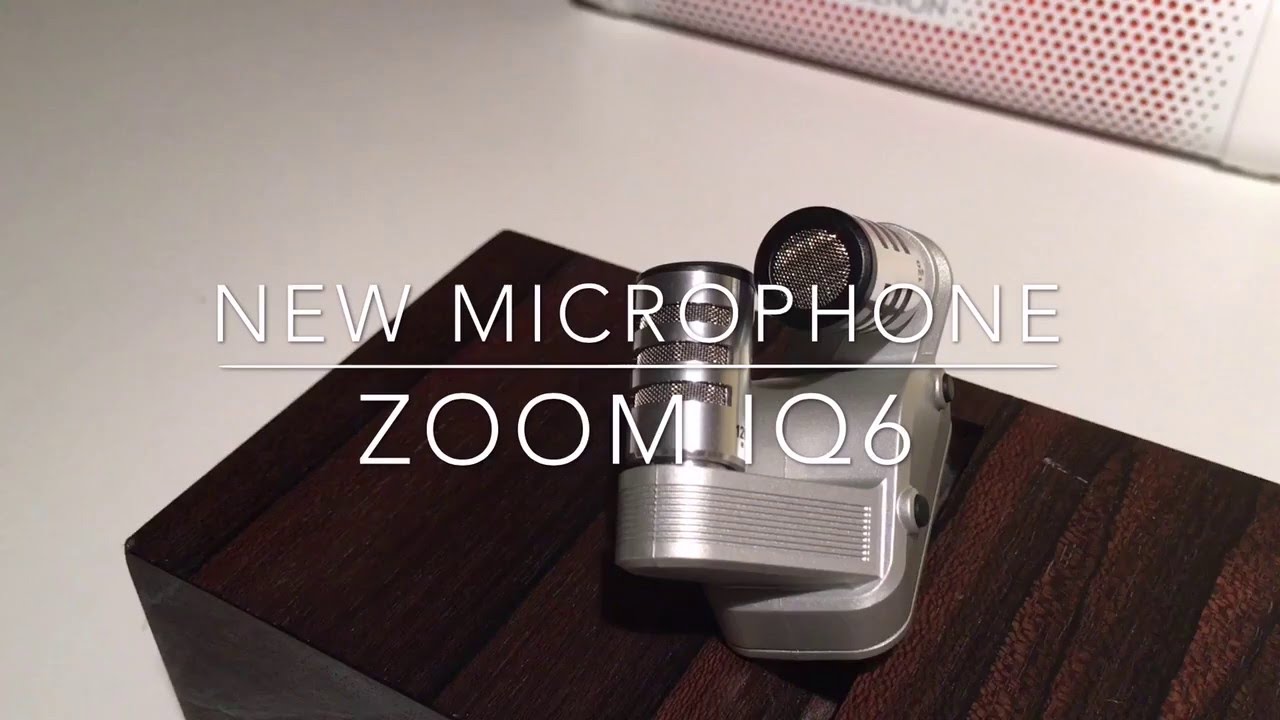 New Microphone: Zoom iq6 || Presentation!!