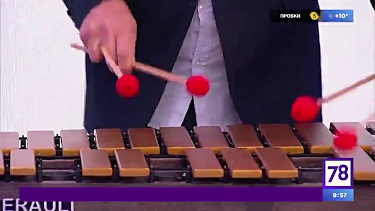 Solo Vibraphone. St.Petersburg (Russia). Бержеро вибрафон. Bergerault BV30.