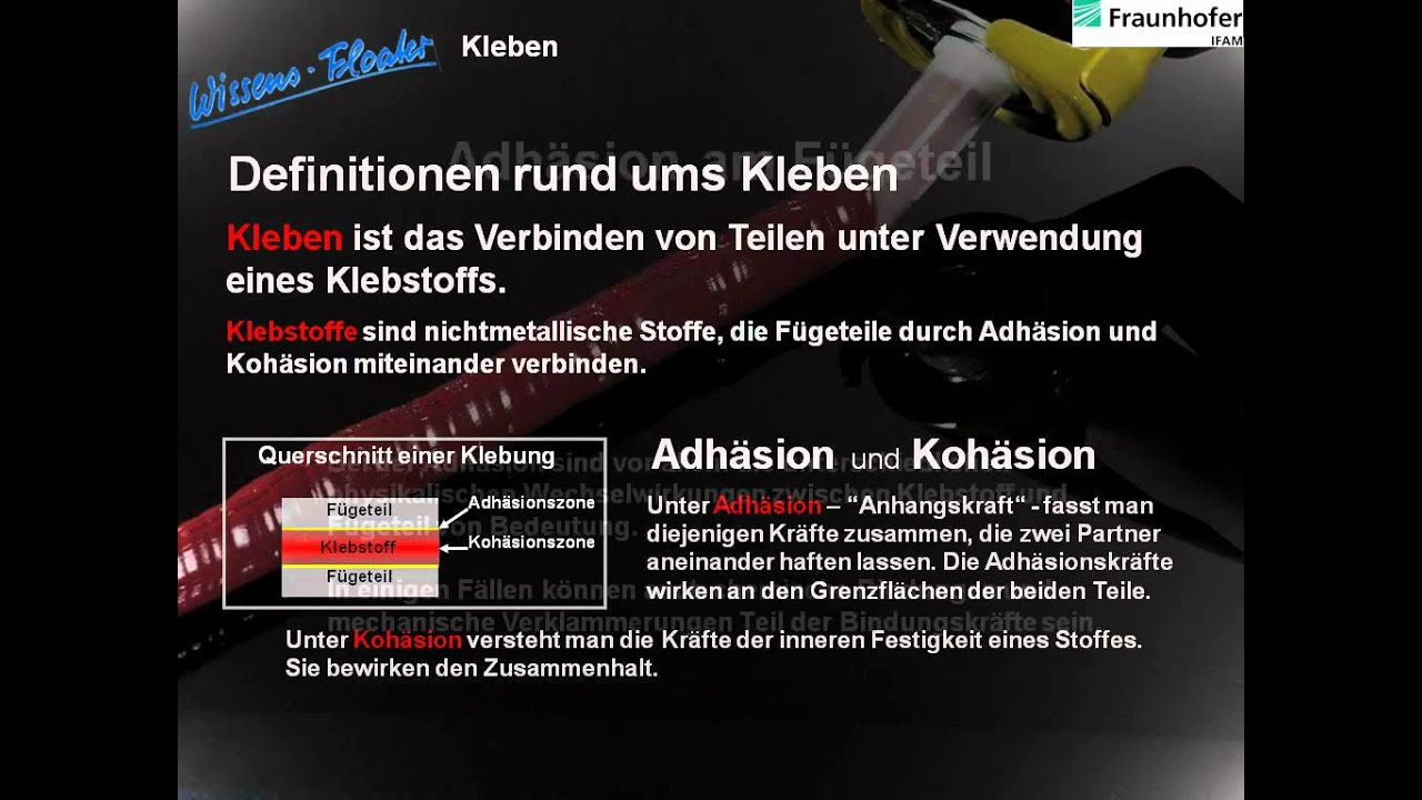 Kleben - Wissensfloater 45
