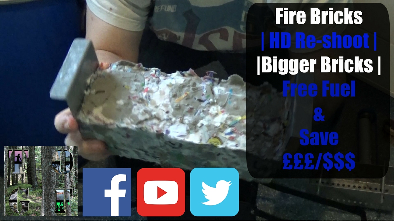 Fire Bricks | HD Re-shoot | Bigger Bricks | Free Fuel, Save &pound;&pound;&pound;/$$$
