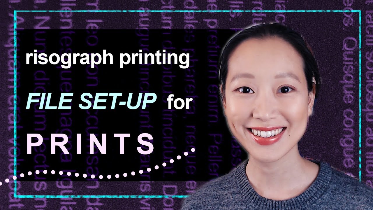 Risograph Printing Set Up for Prints Tutorial