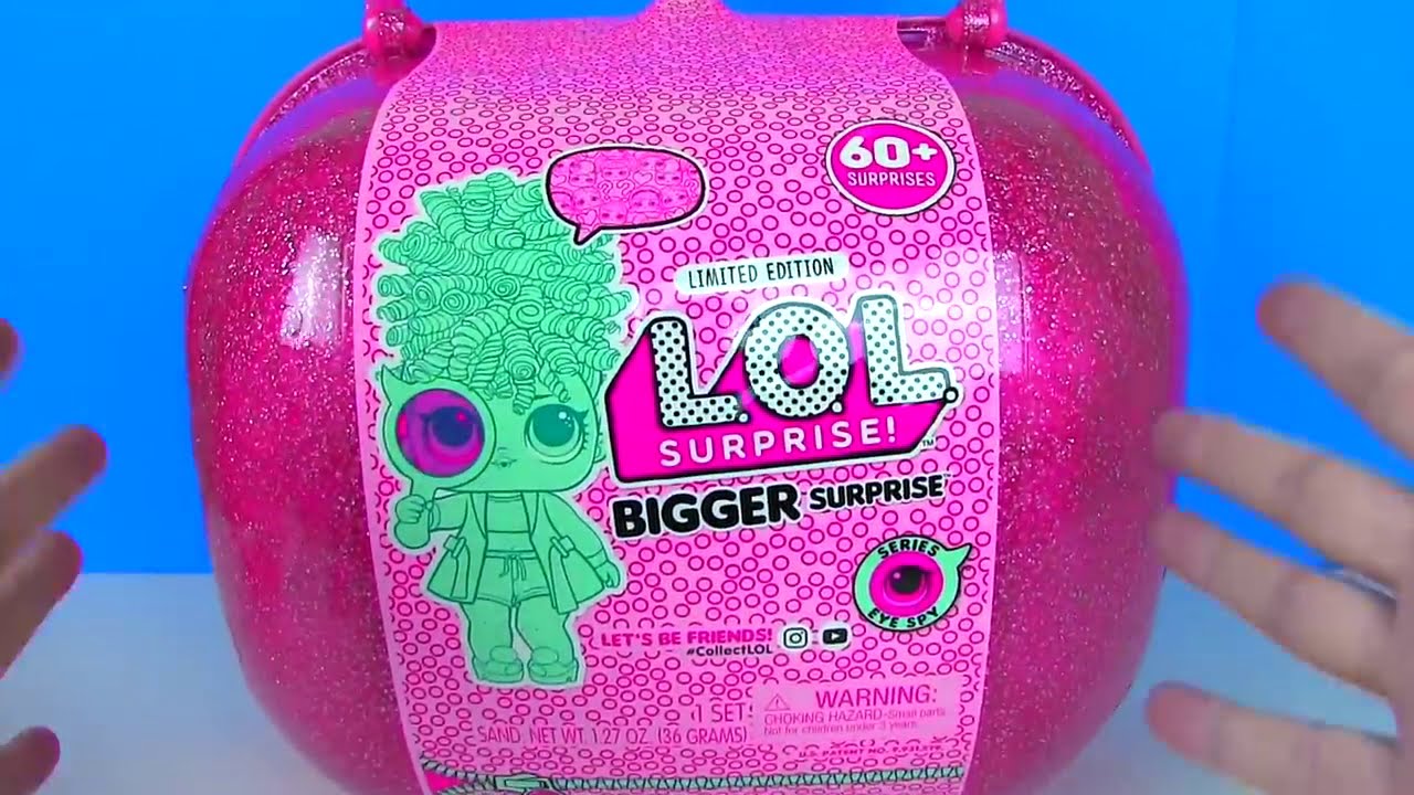 Чемодан лол 60 сюрпризов L.O.L. Surprise Bigger Surprise Обзор