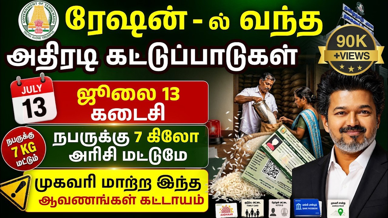 New Ration Card Rules 2026 - AAY Benefits, eKYC, Address Change & More | Application Updates | Madhu