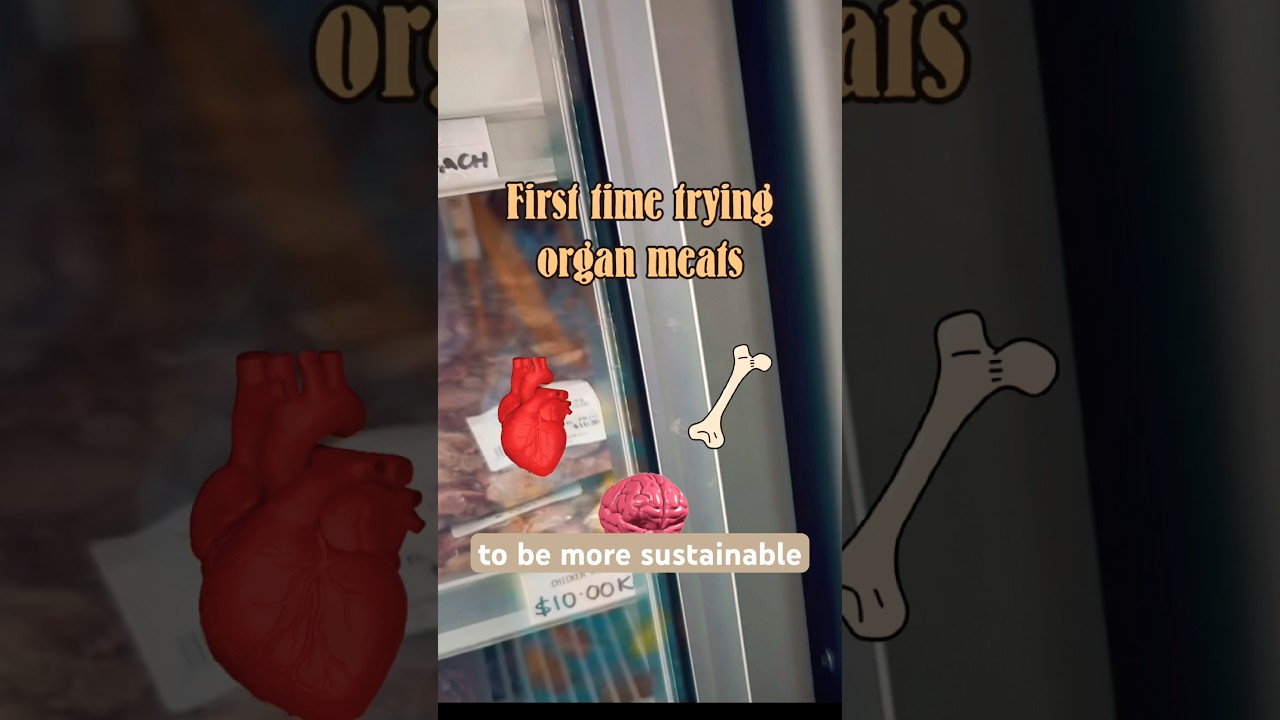 First time trying organ meats 👌 #nosetotail #sustainable #marrowbone #sustainablemeat