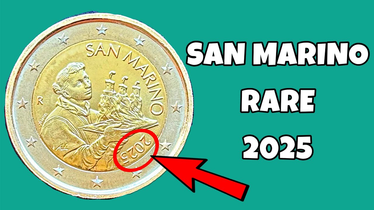 San Marino 2 euro coin 2025 