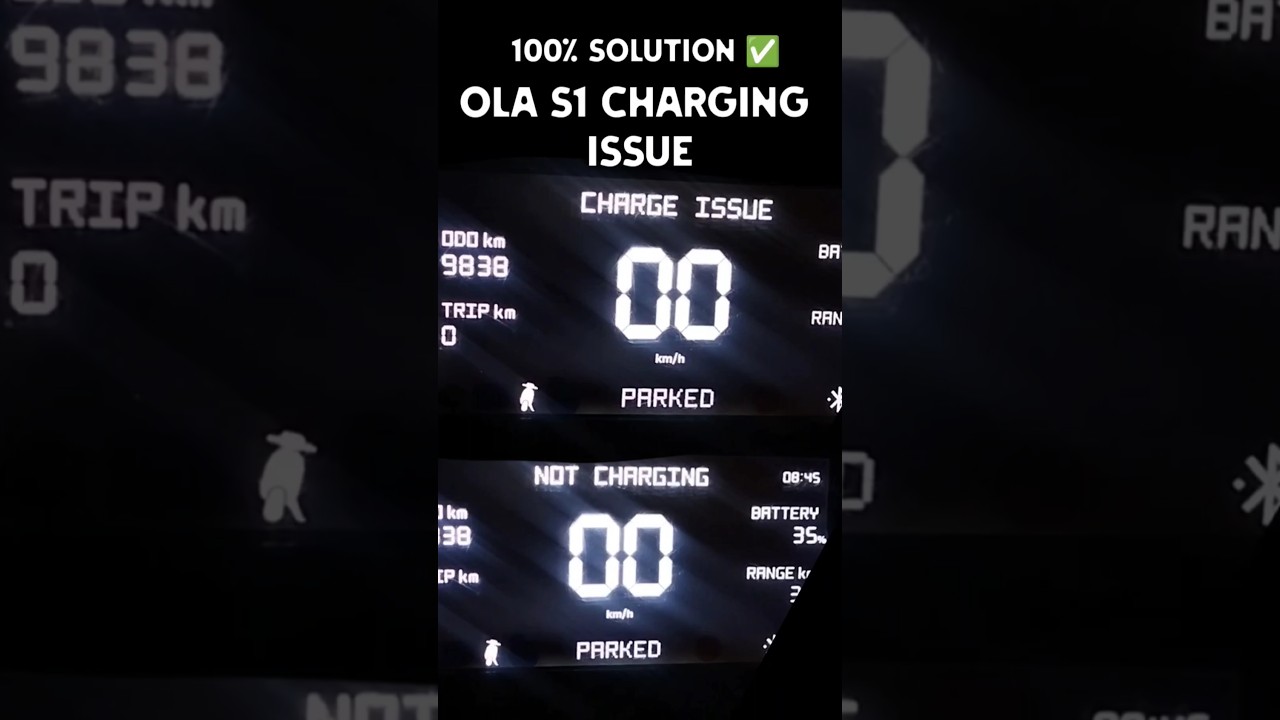 Ola S1 X charging issue resolved. #smileride #olas1x