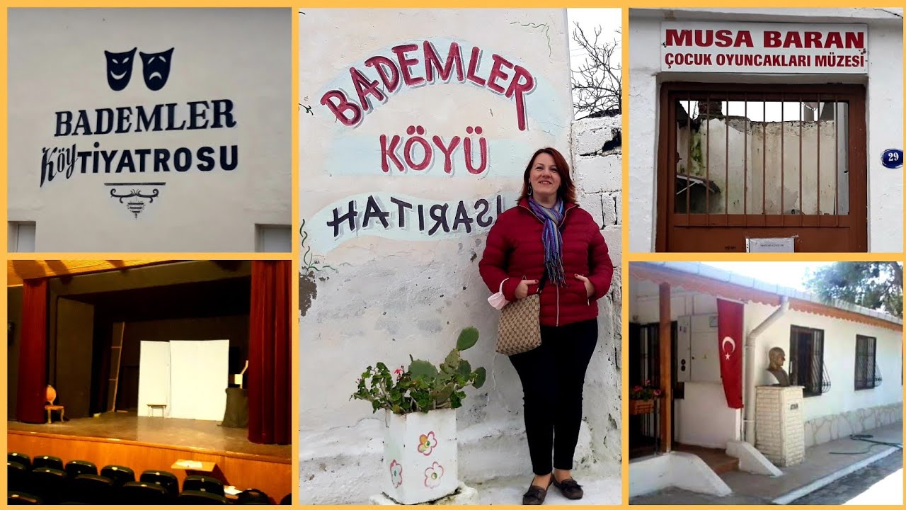 URLA BADEMLER KÖYÜ 🏠🏡 İLK KÖY TİYATROSU 🎭 İLK KÖY KÜTÜPHANESİ 📚