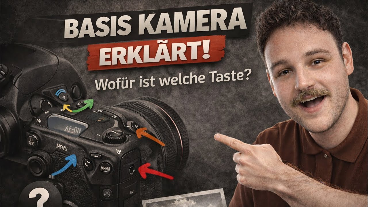 Grundkurs #1 Kamera erklärt, wo finde ich was