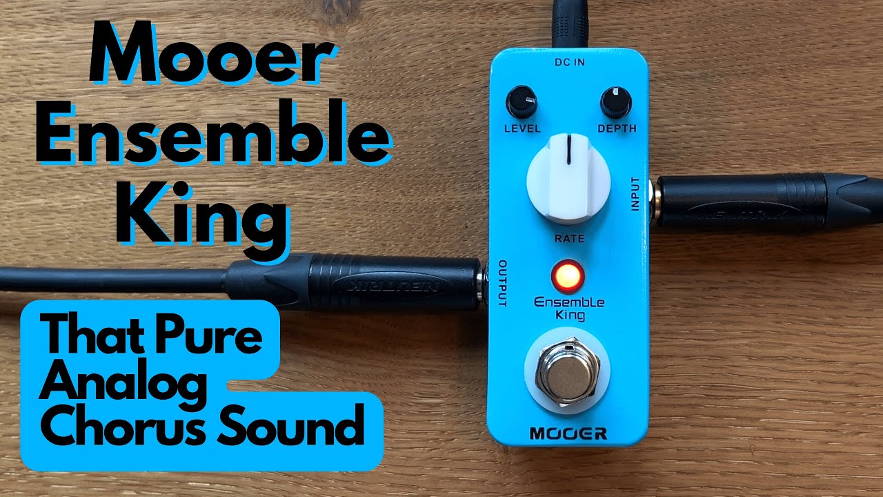 Mooer | Ensemble King Chorus Pedal Demo