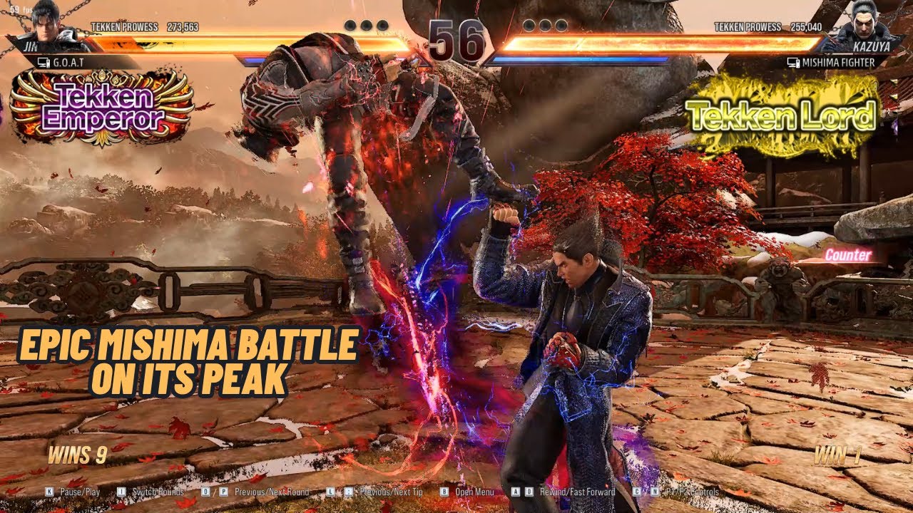 MY KAZUYA BREAKS HIS WINS STREAK KAZUYA VS JIN CRAZY SET'S 
