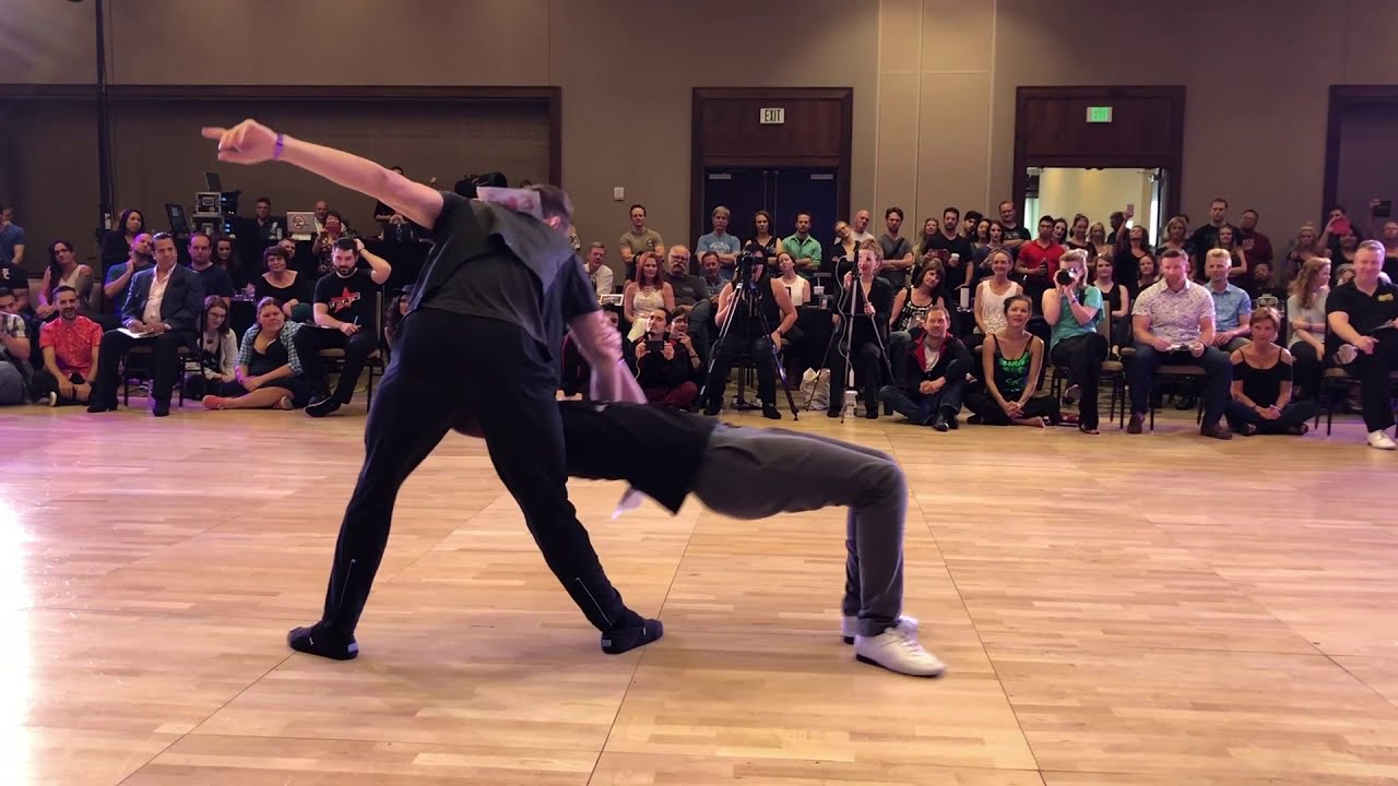 Joel Torgeson & Phoenix Grey - 2nd place All-Stars Jack & Jill - SwingTime 2018
