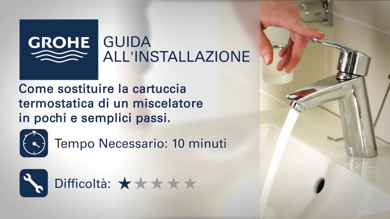 Cartuccia miscelatore | Come sostituirla fai da te