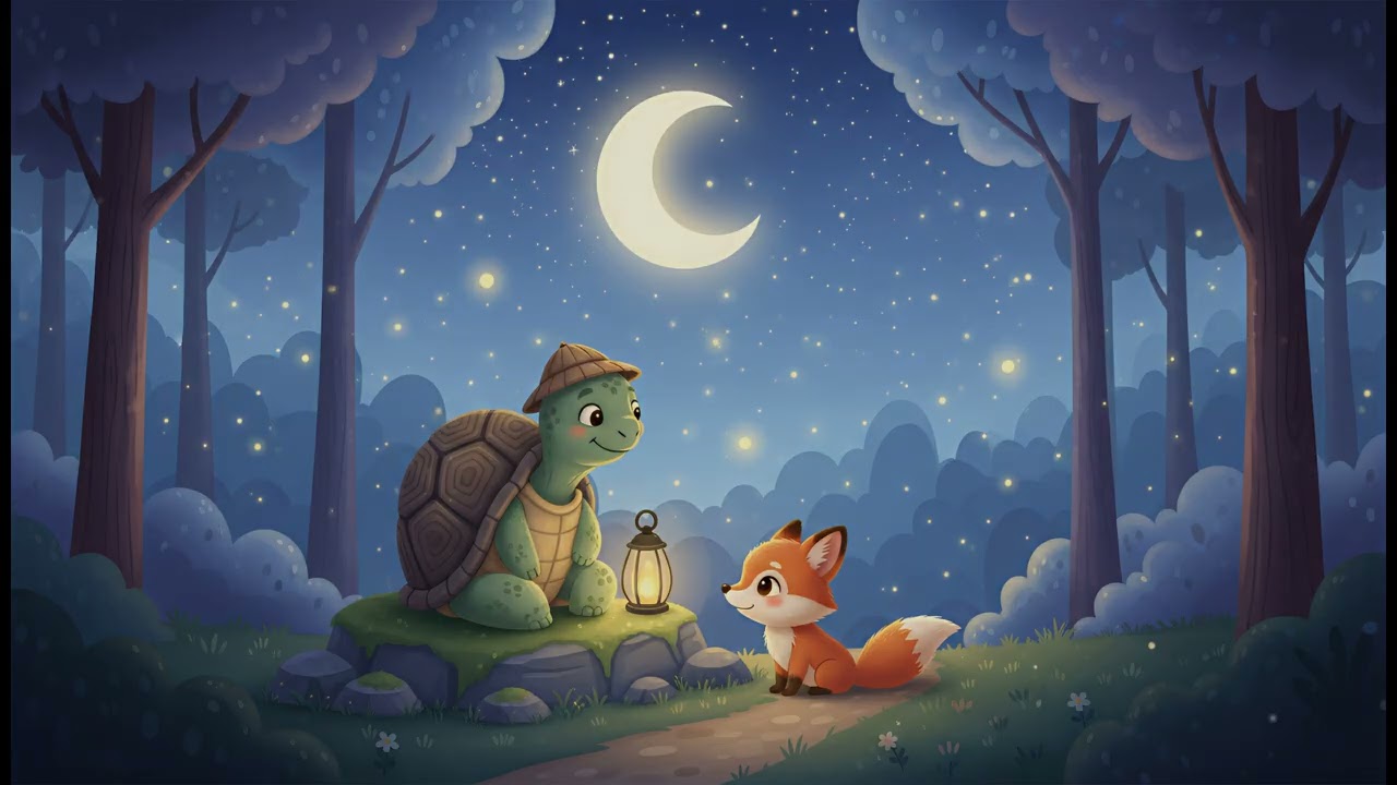 The Little Fox Who Learned to Sleep with the Stars 🌙 | Bedtime Story for Kids